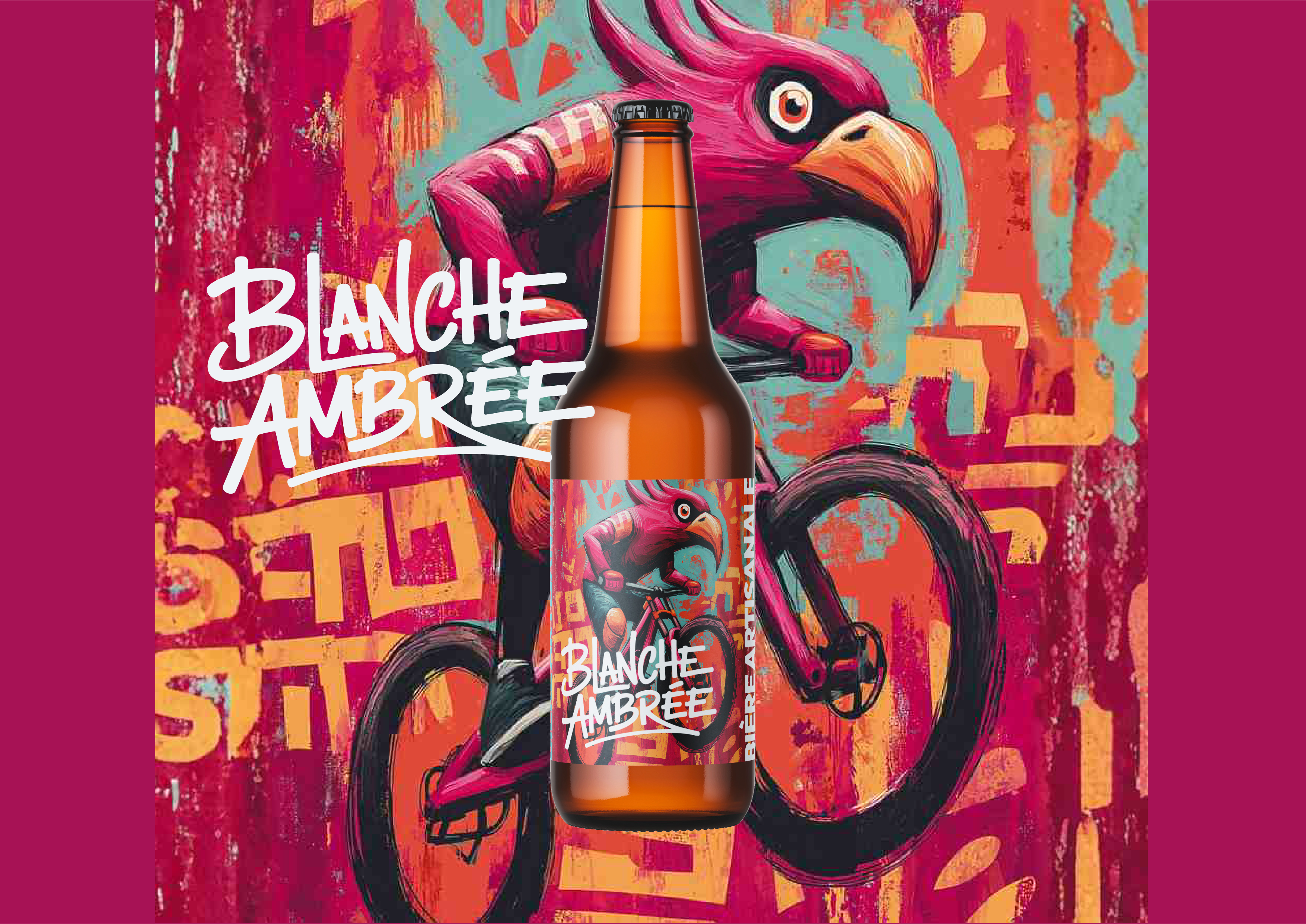 Bière éphémère Blanche Ambrée Brasserie Turone