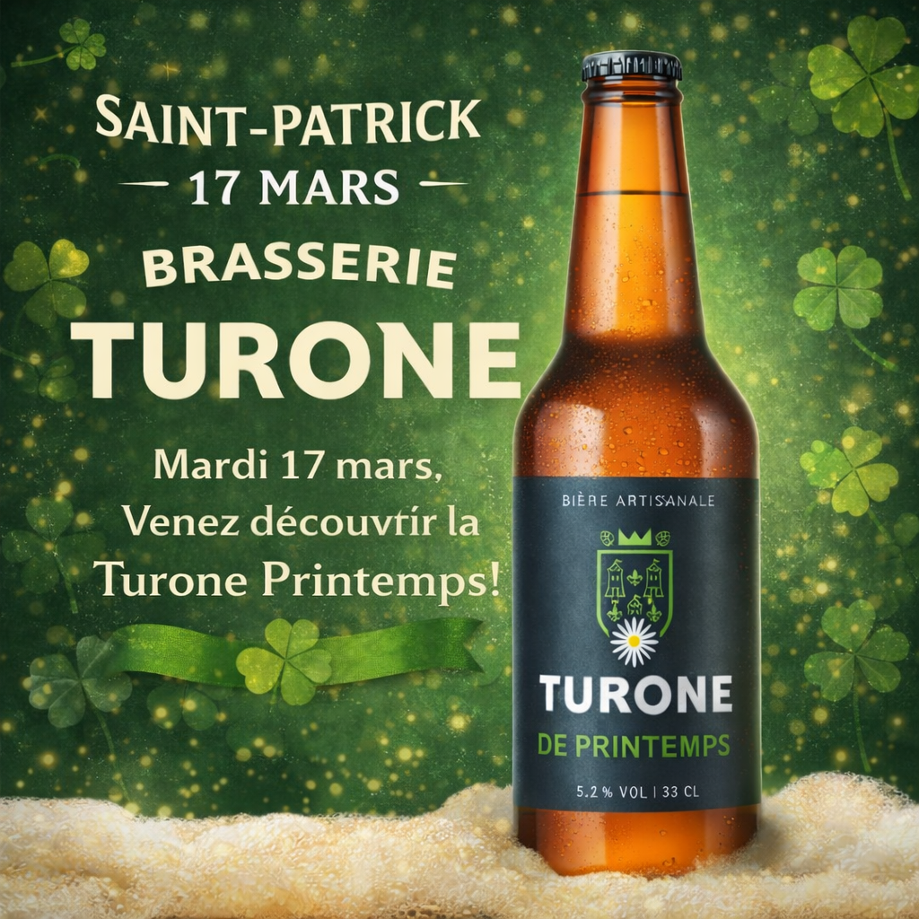 Turone — De Printemps (5,2% vol) : édition Saint-Patrick