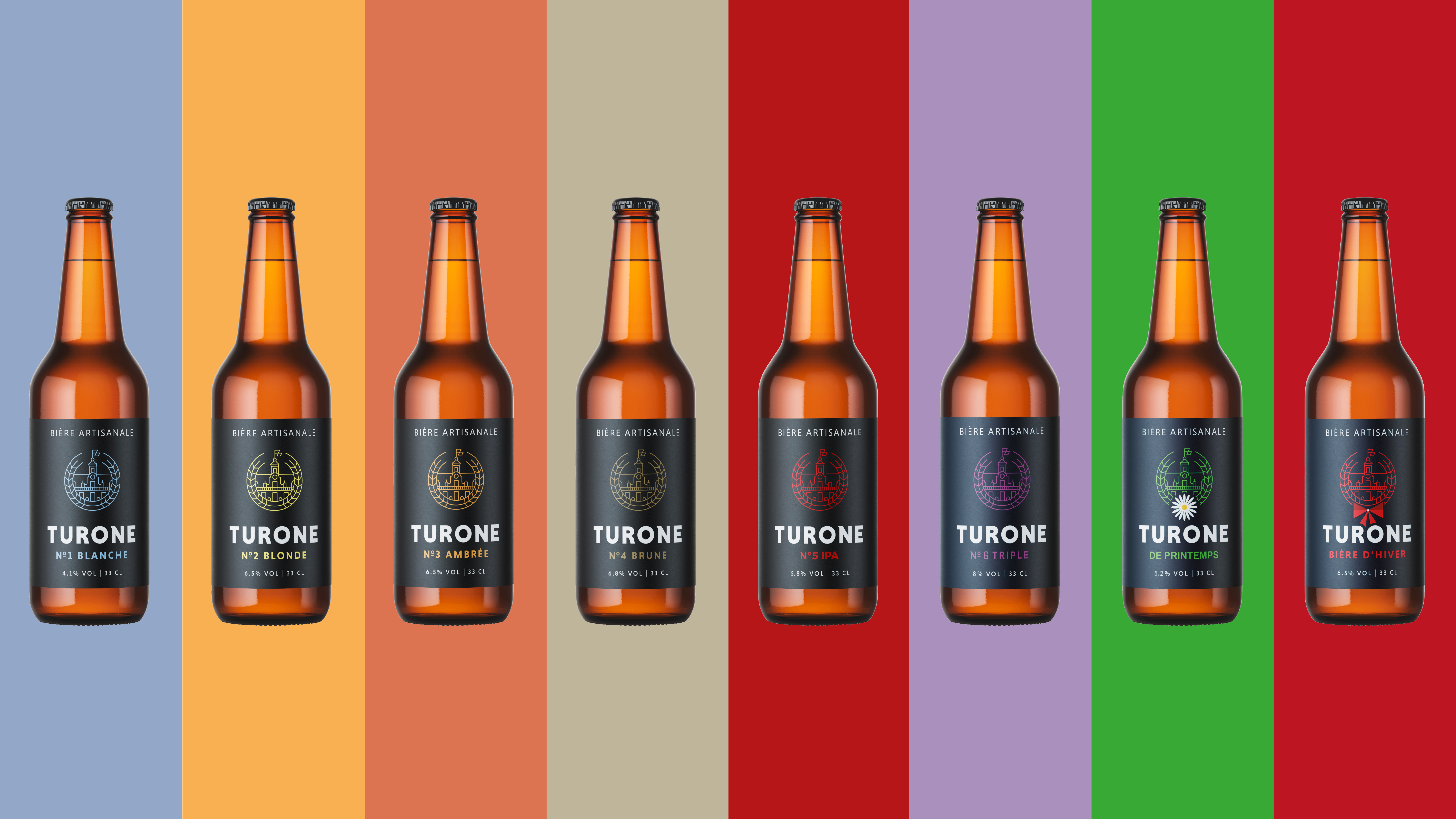 Turone – gamme de bières